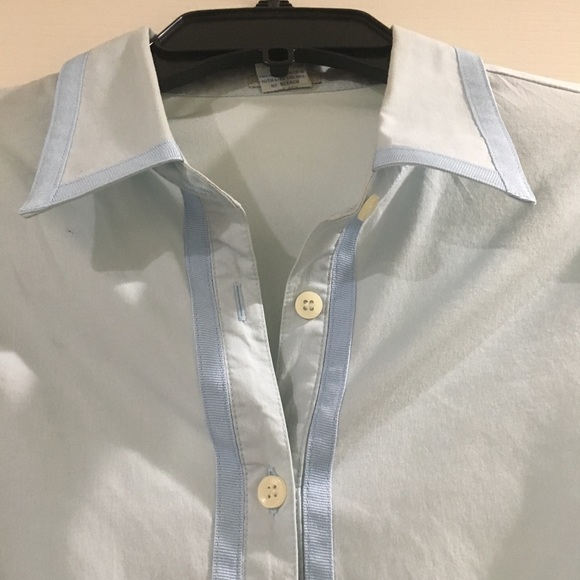 Anthropologie Button Down Ribbon Blouse - Size 6 - Picture 2 of 2